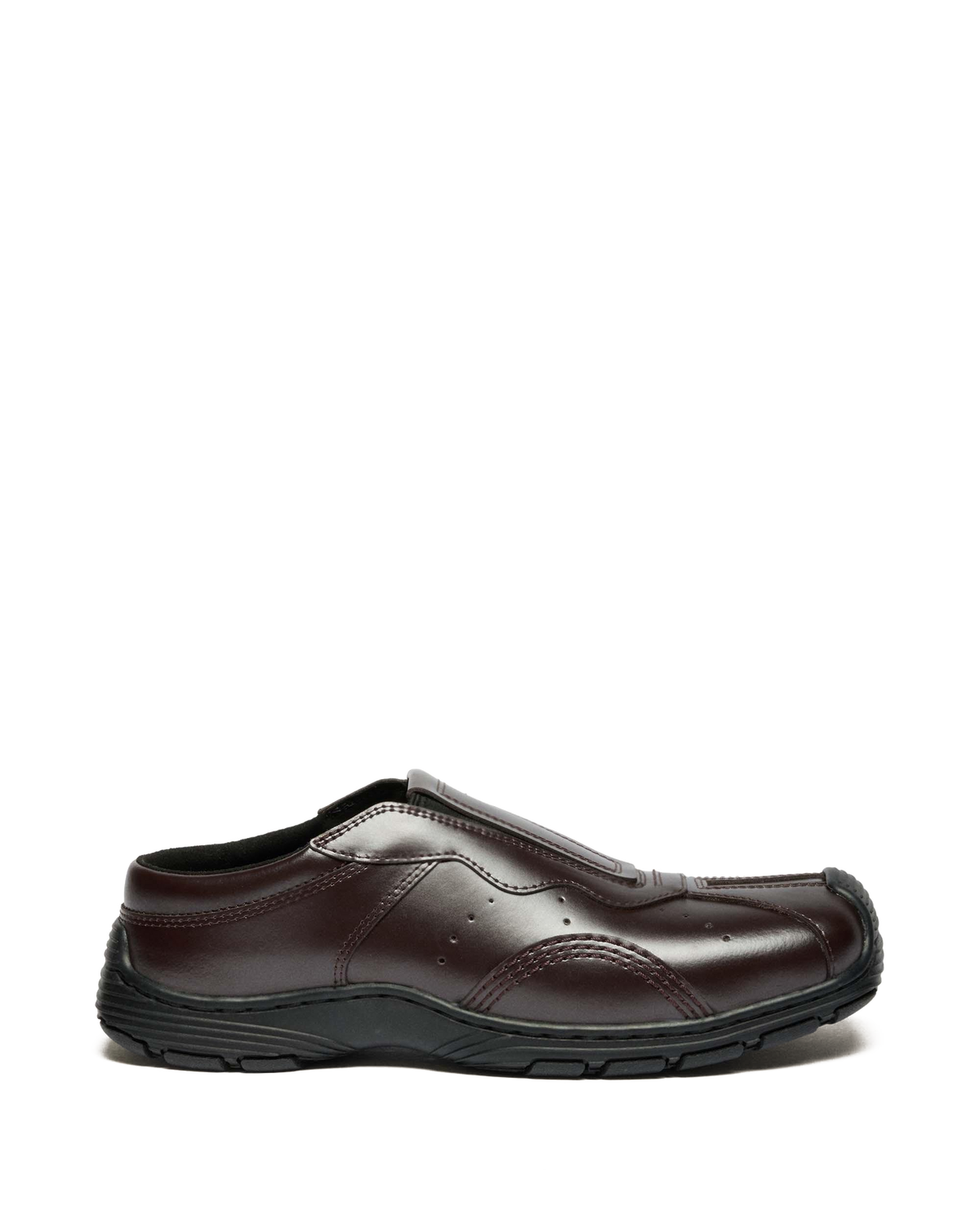 Aurix Satin Finish Leather Mules - view 1