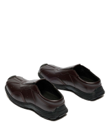 Aurix Satin Finish Leather Mules - view 7