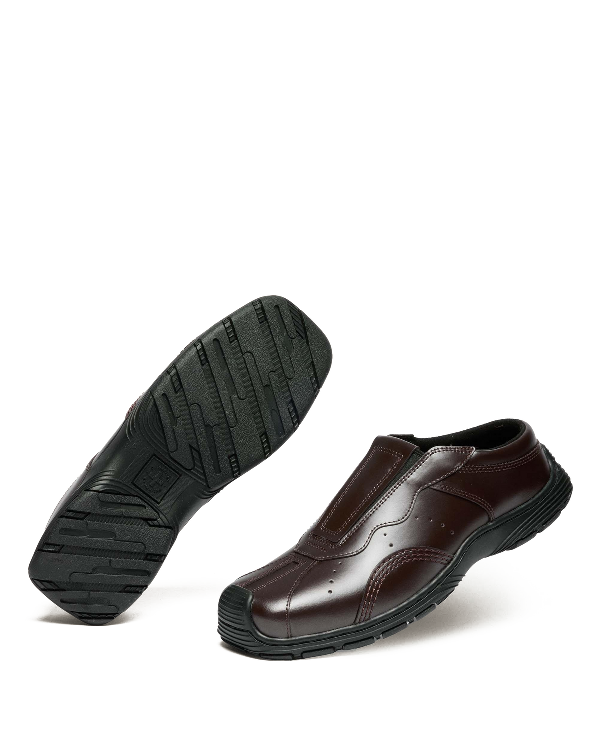 Aurix Satin Finish Leather Mules - view 8