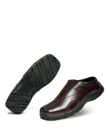 Aurix Satin Finish Leather Mules - view 8