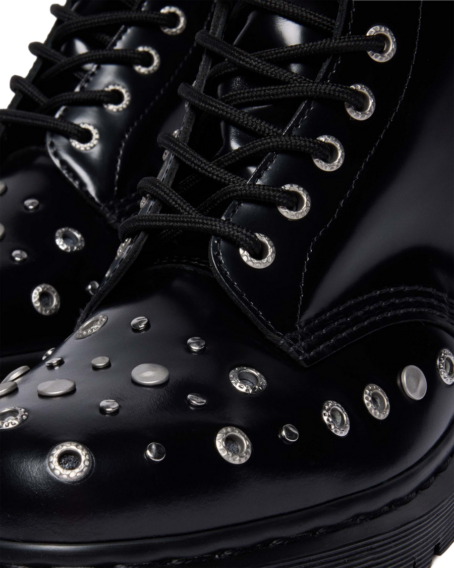 1460 Studded Buttero Leather Boots - view 2