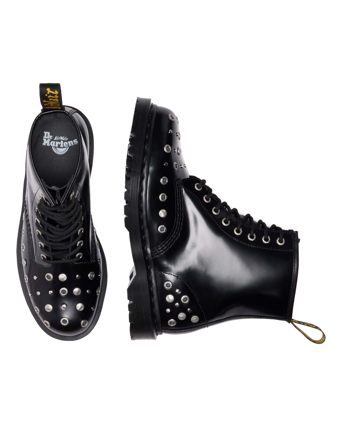 1460 Studded Buttero Leather Boots - view 3