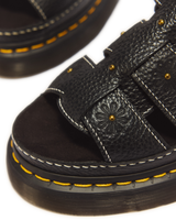 Wrenlie Open Toe Nappa Leather Fisherman Platform Sandals - view 10