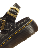 Wrenlie Open Toe Nappa Leather Fisherman Platform Sandals - view 5