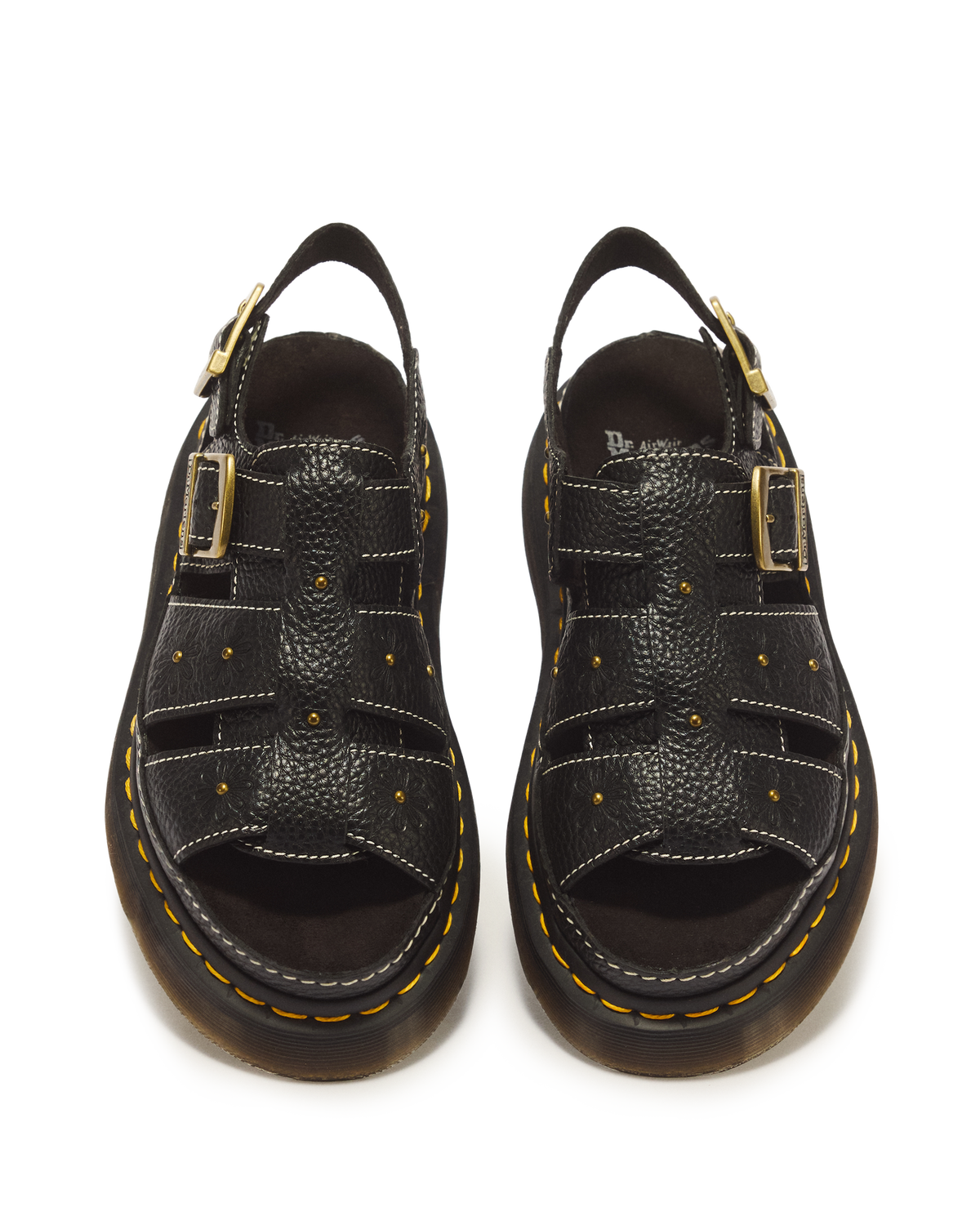 Wrenlie Open Toe Nappa Leather Fisherman Platform Sandals - view 6