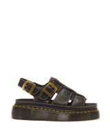 Wrenlie Open Toe Nappa Leather Fisherman Platform Sandals - view 1