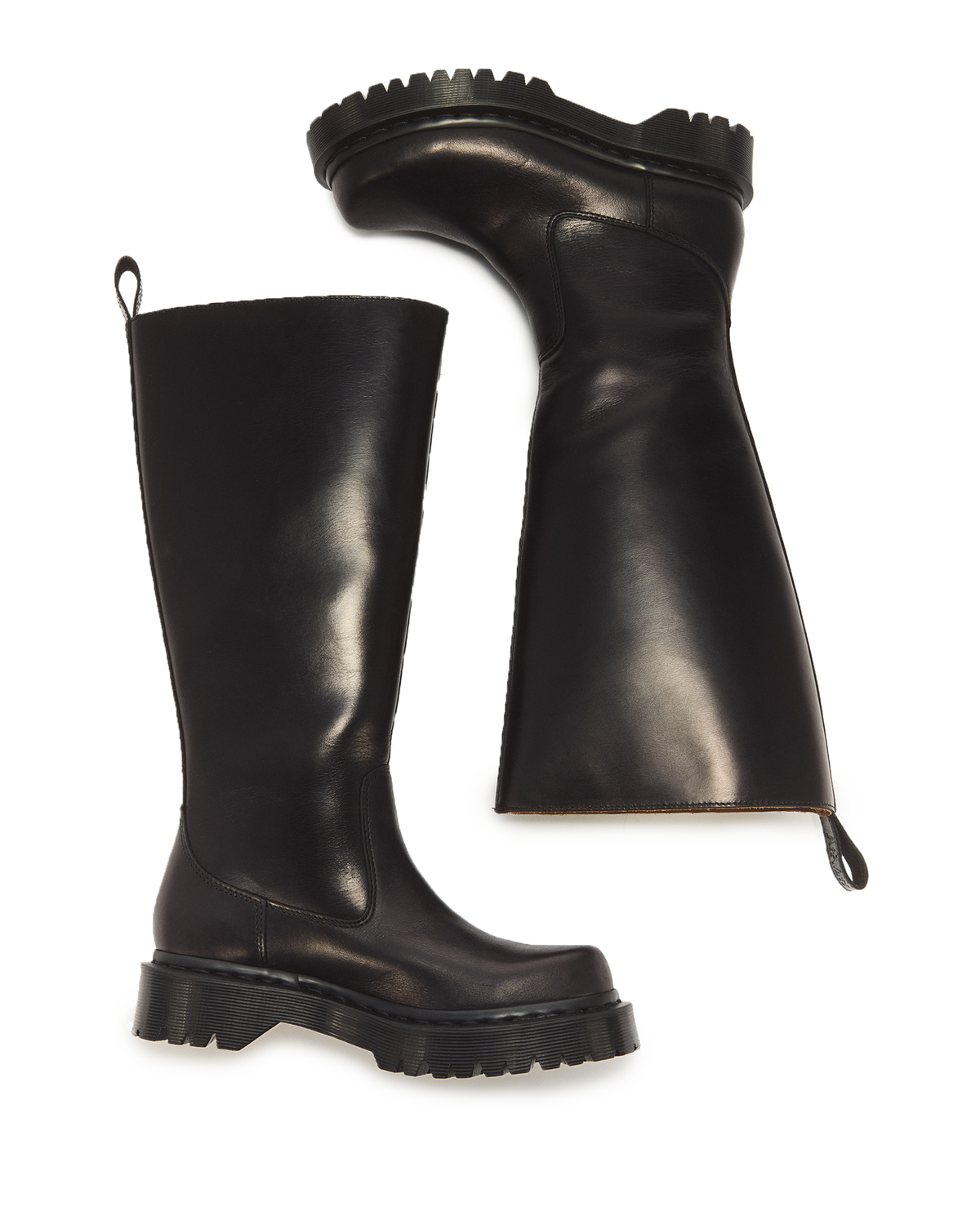 Rejena Hi Old Harness Leather Boots - view 4