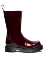 Rejena Lacquered Leather Boots - view 1