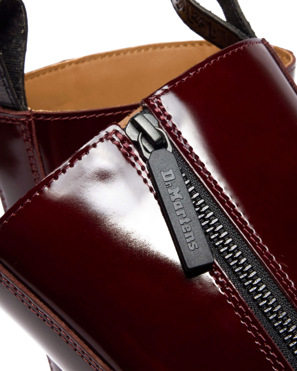 Rejena Lacquered Leather Boots - view 2