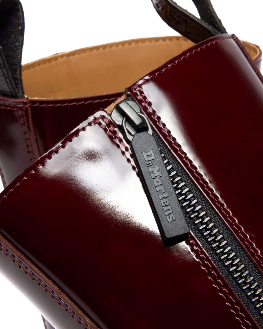 Rejena Lacquered Leather Boots - view 2