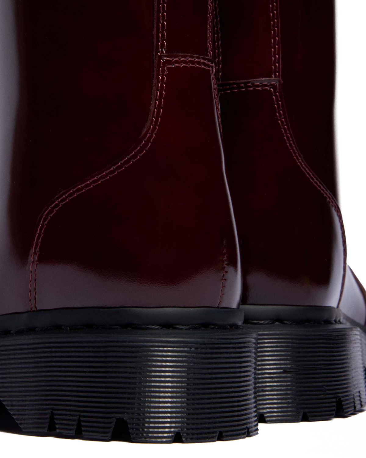 Rejena Lacquered Leather Boots - view 7