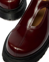 Rejena Mary Jane Lacquered Leather Shoes - view 2