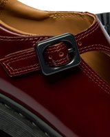 Rejena Mary Jane Lacquered Leather Shoes - view 7