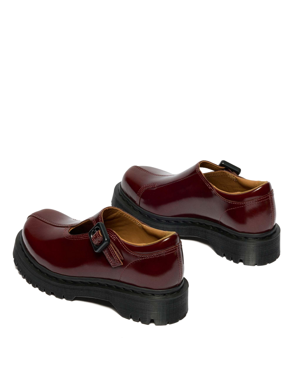 Rejena Mary Jane Lacquered Leather Shoes - view 5