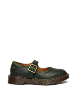 Mary Jane Flower Crazy Horse Leather Shoes - view 1