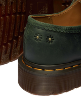 Mary Jane Flower Crazy Horse Leather Shoes - view 7
