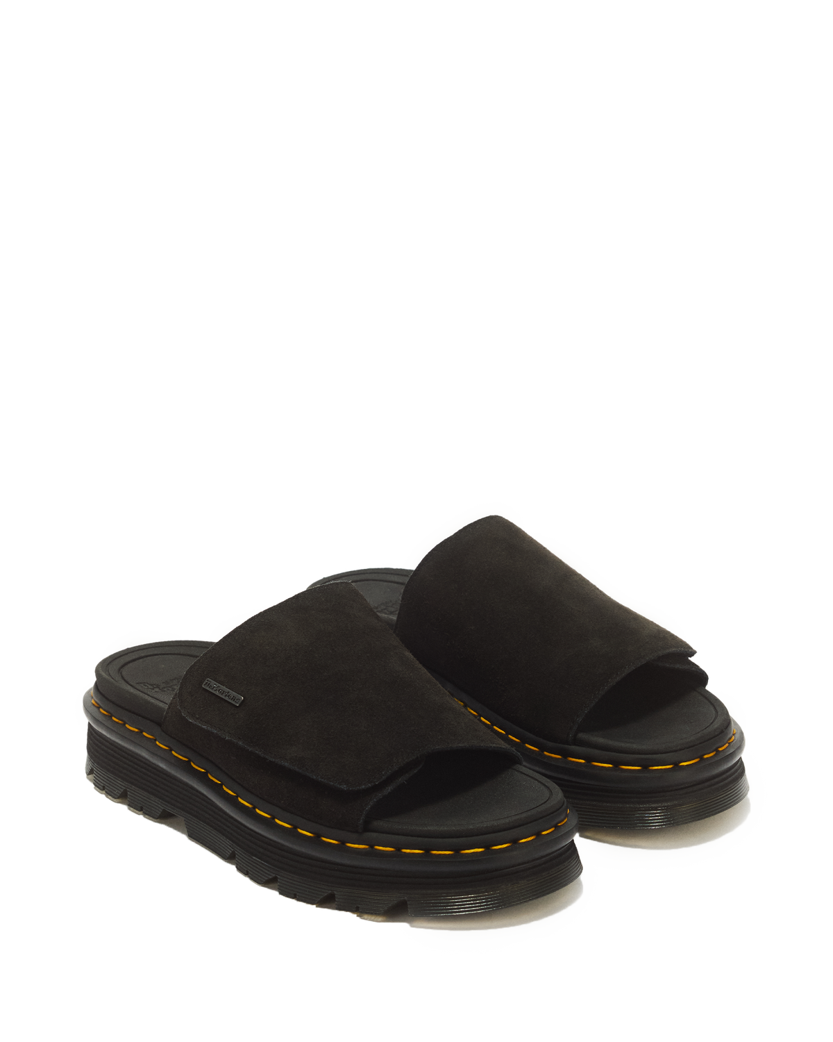 Zebzag Suede Platform Slides - view 7