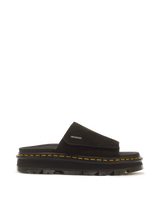 Zebzag Suede Platform Slides - view 1