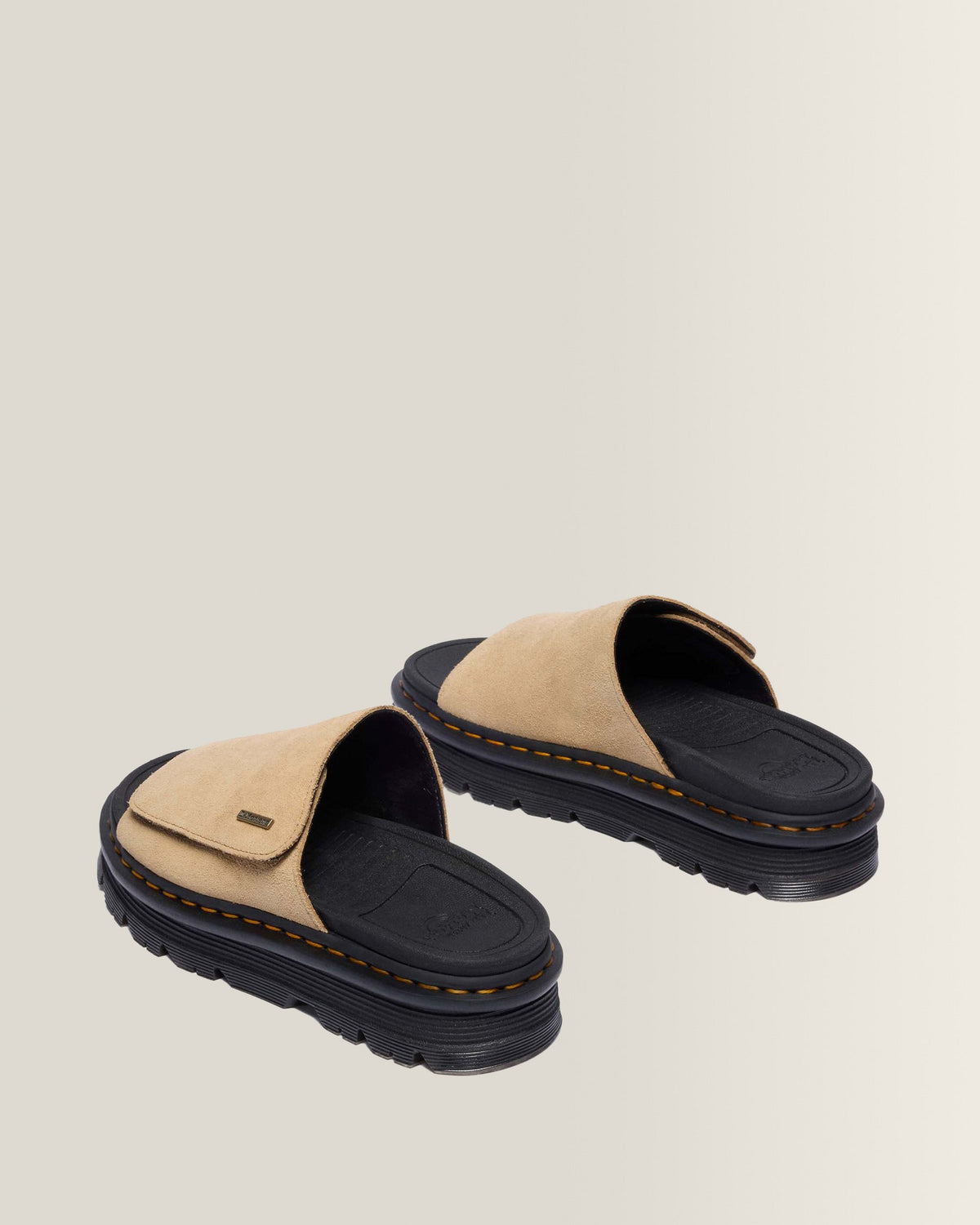 Zebzag Suede Platform Slides - view 5