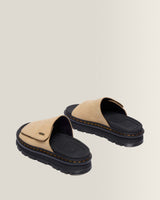 Zebzag Suede Platform Slides - view 5