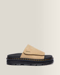 Zebzag Suede Platform Slides - view 1