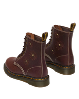 1460 Pascal Flower Grizzly Leather Boots - view 5