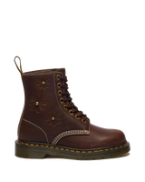 1460 Pascal Flower Grizzly Leather Boots - view 1