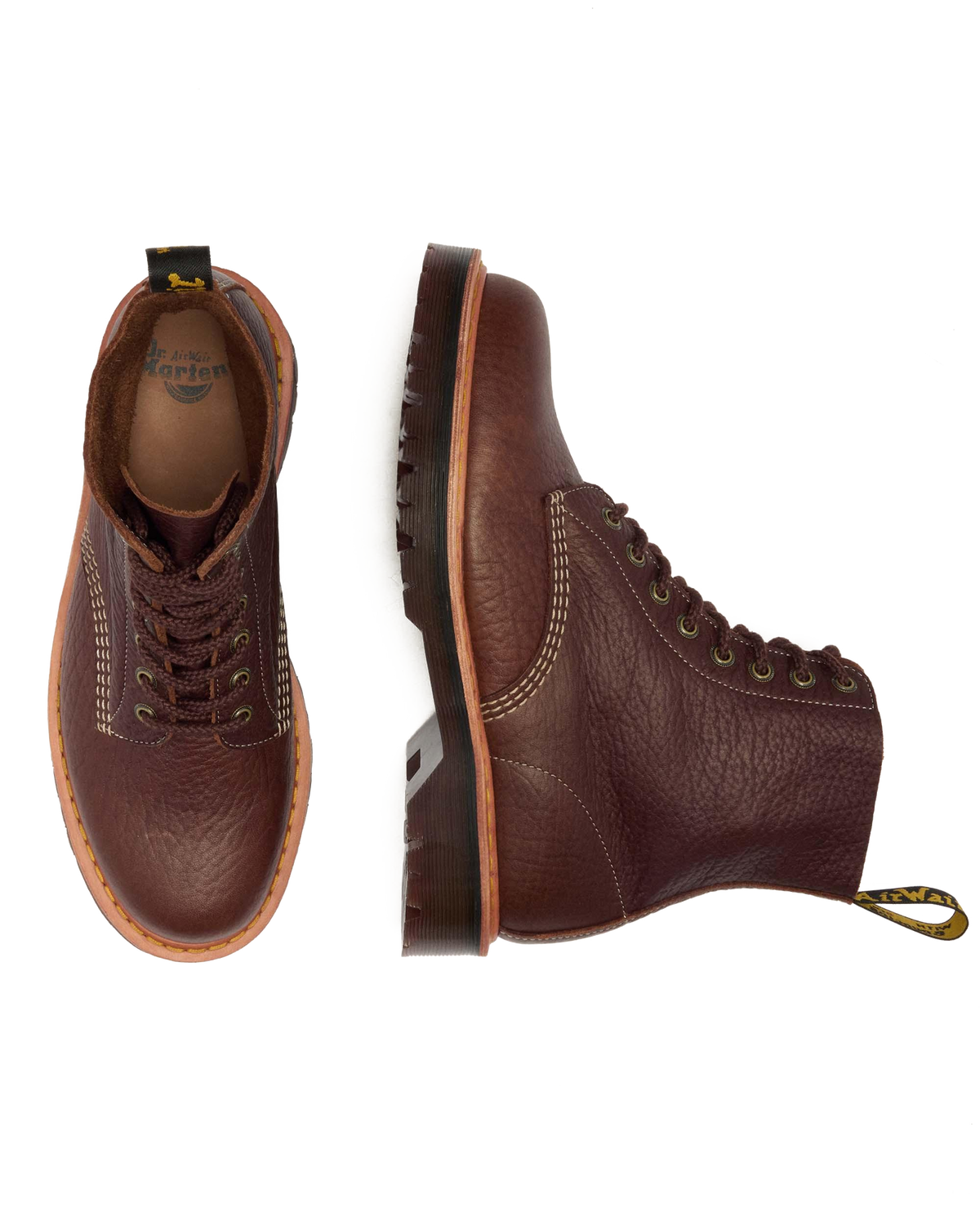 1460 Wild Grain Leather Boots - view 3