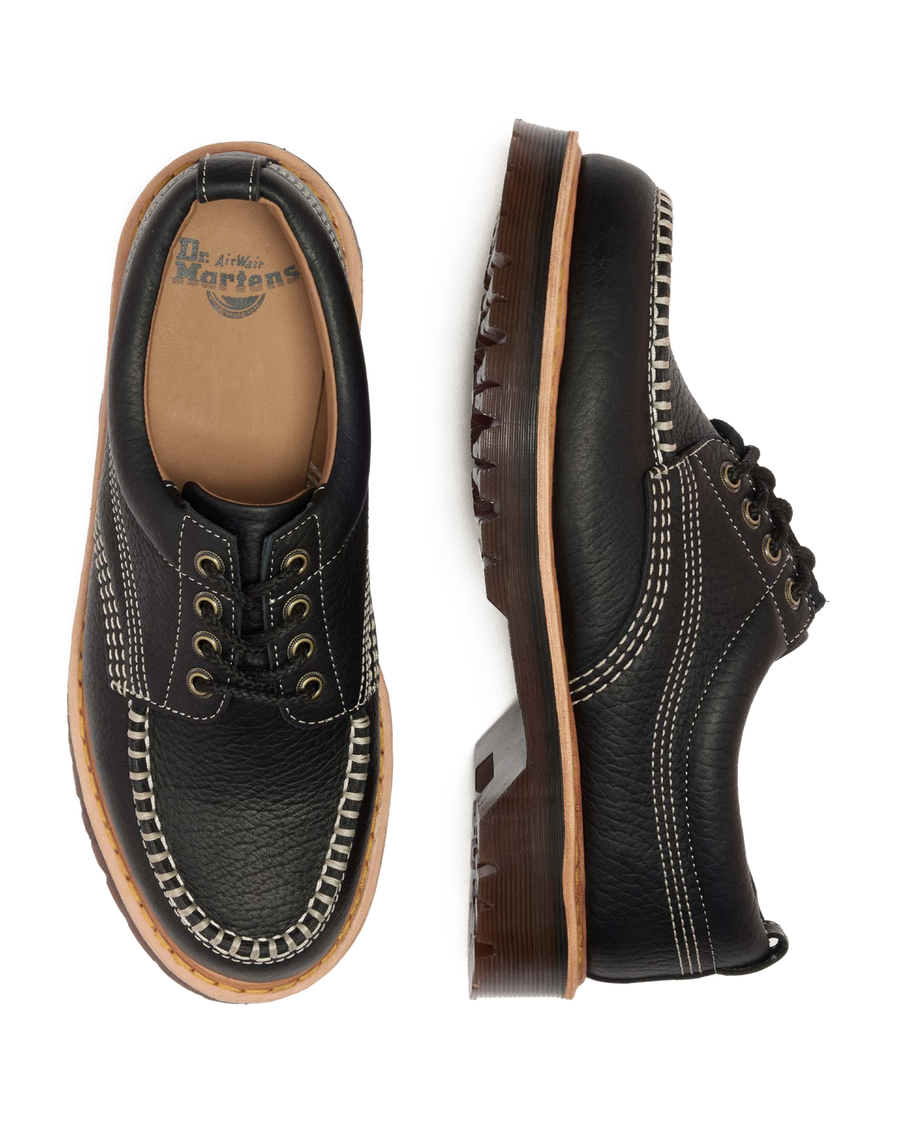 Lowell Wild Grain Leather Moc Toe Shoes - view 3