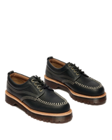 Lowell Wild Grain Leather Moc Toe Shoes - view 4