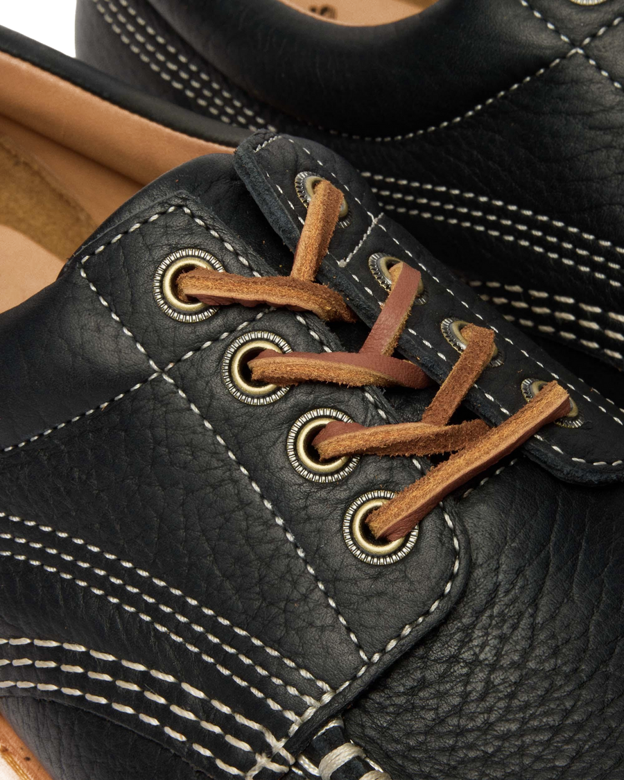 Lowell Wild Grain Leather Moc Toe Shoes - view 2