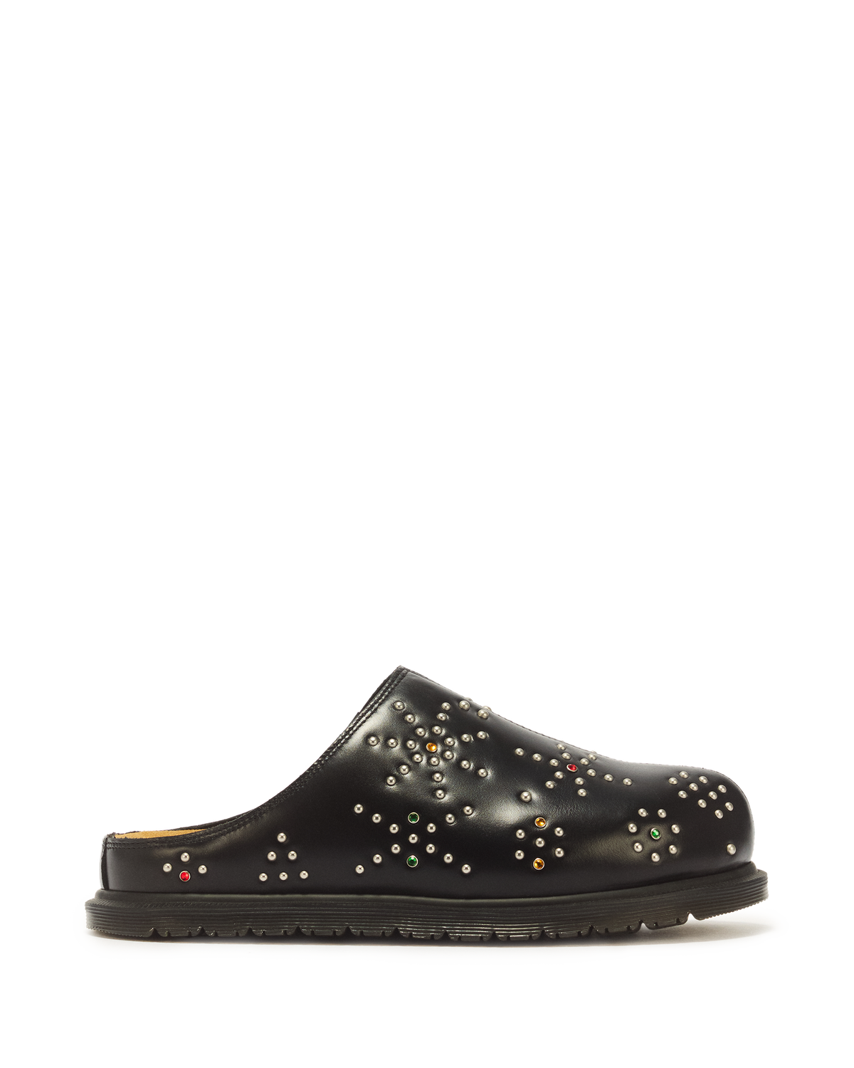 San Studded Leather Mules - view 1
