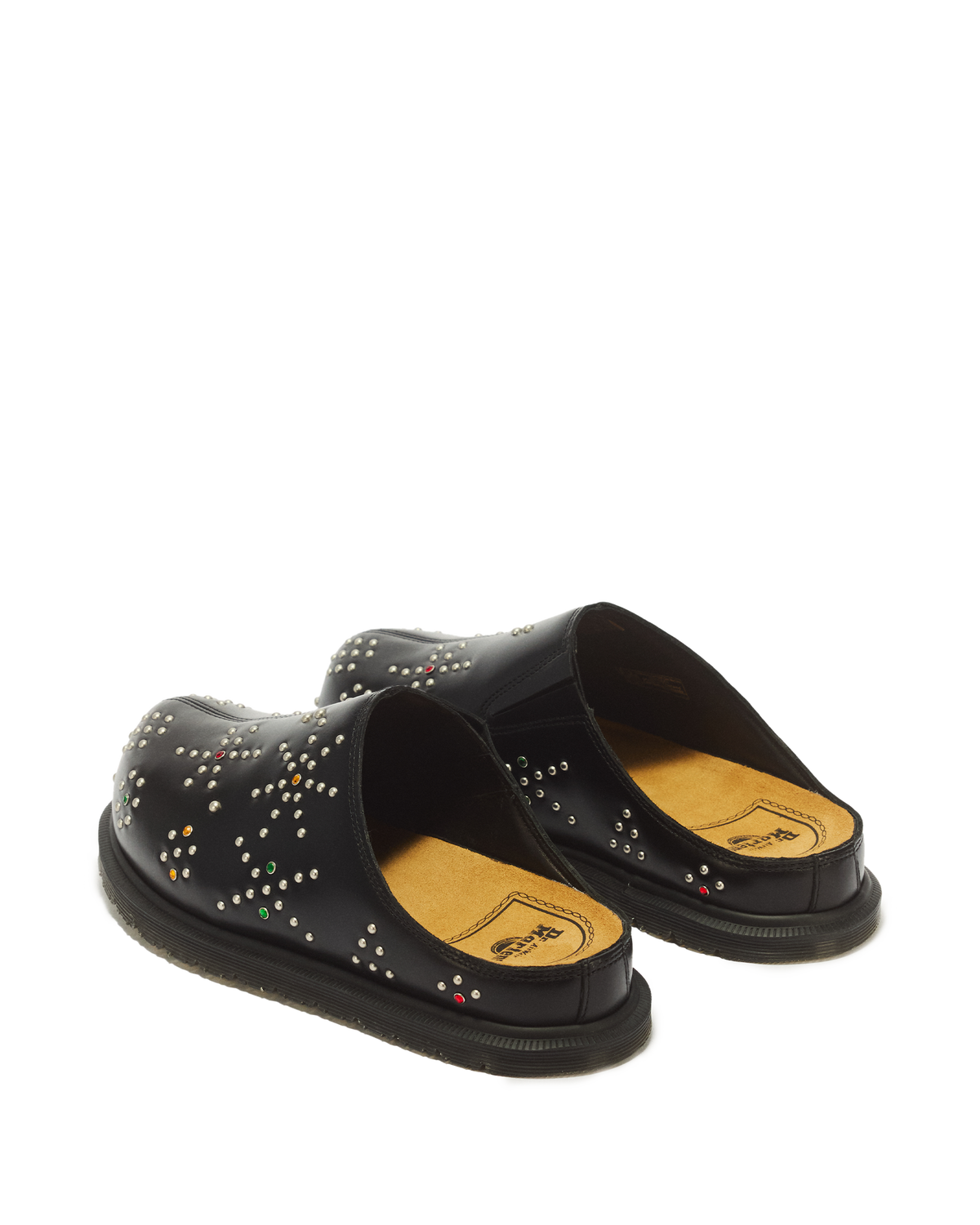 San Studded Leather Mules - view 6