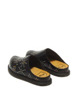San Studded Leather Mules - view 6