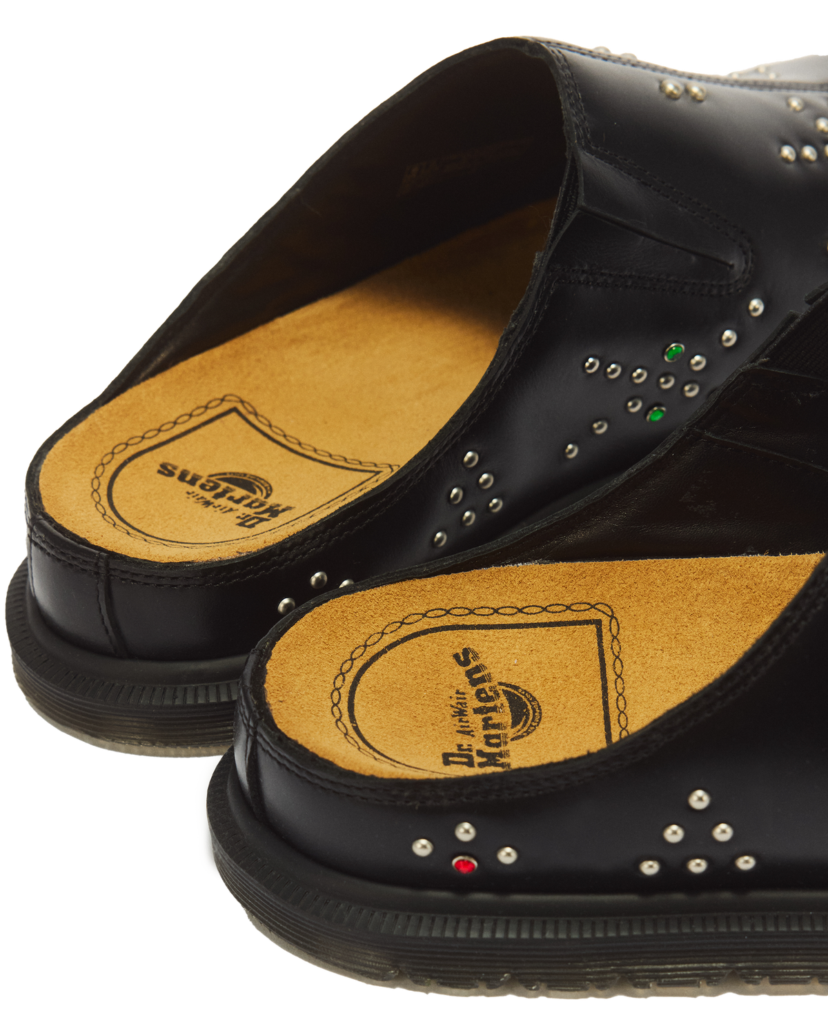 San Studded Leather Mules - view 8