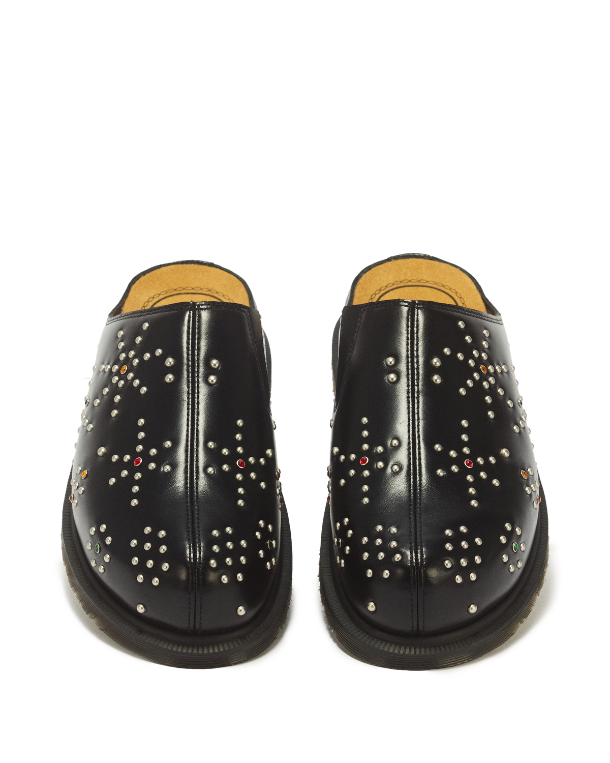 San Studded Leather Mules - view 4