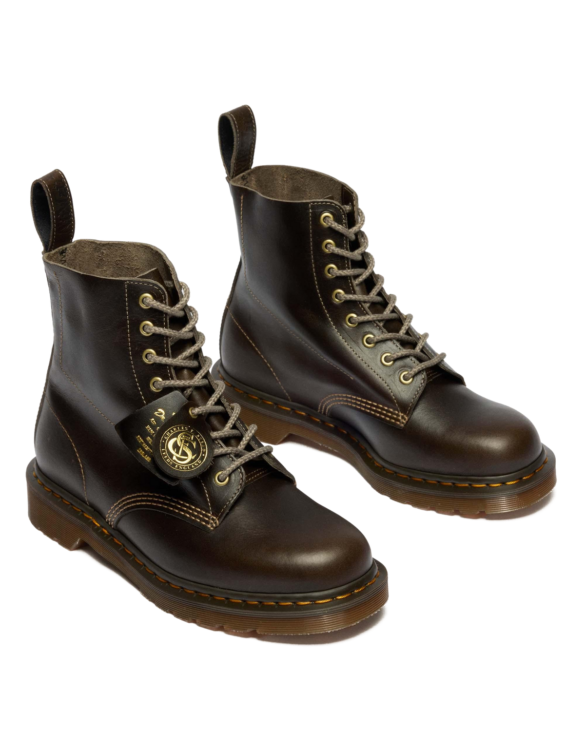 1460 Made In England Classic Calf Leather Boots - view 4