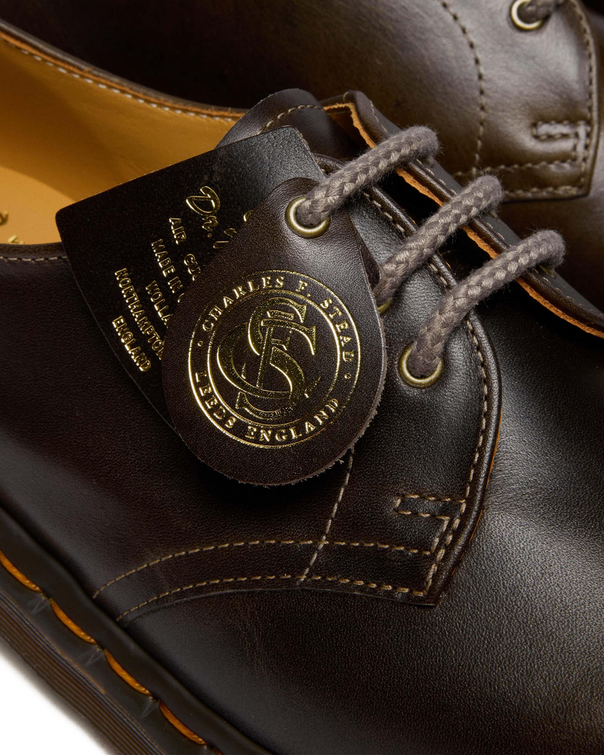 1461 Made In England Classic Calf Leather Shoes - view 2