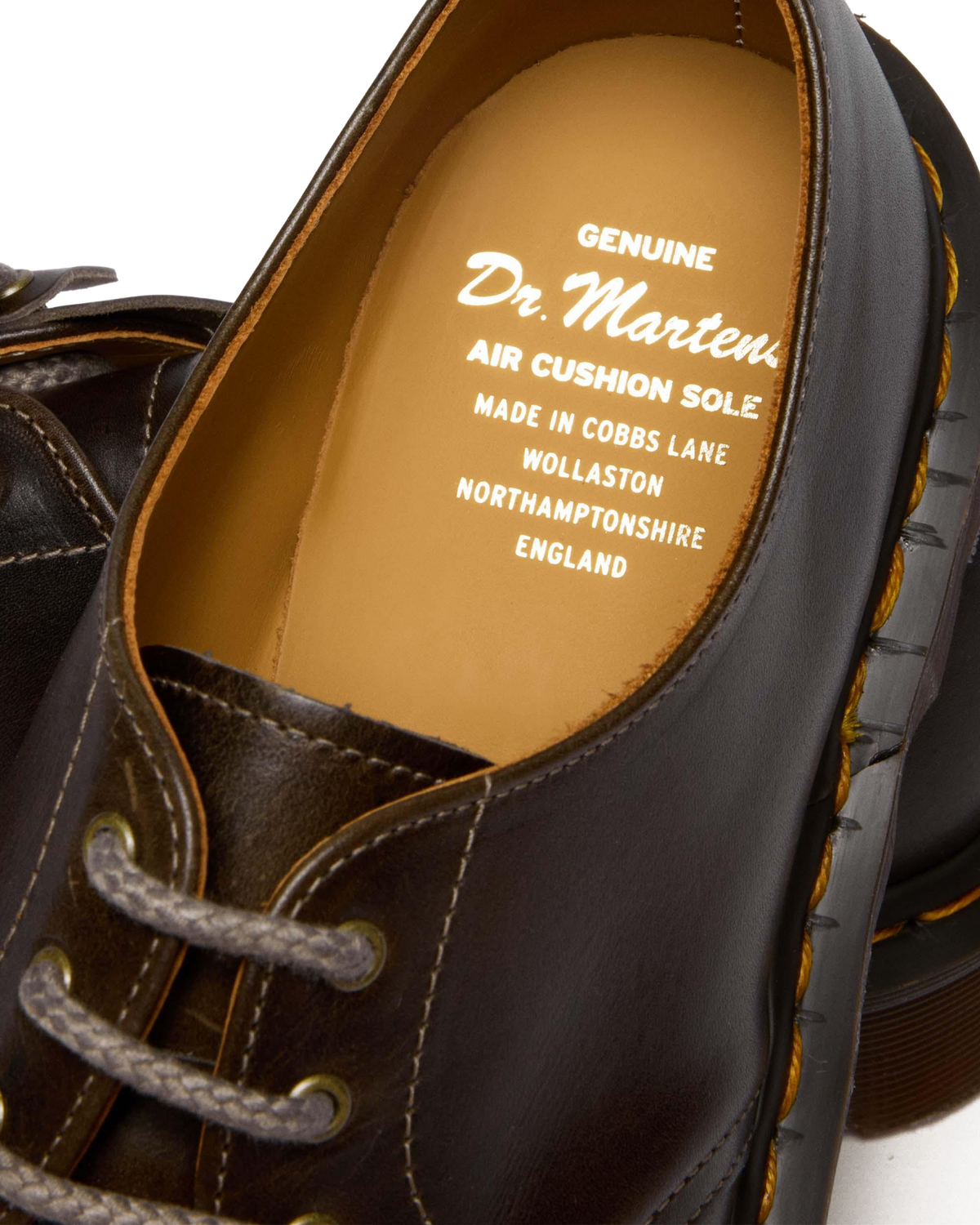 1461 Made In England Classic Calf Leather Shoes - view 7