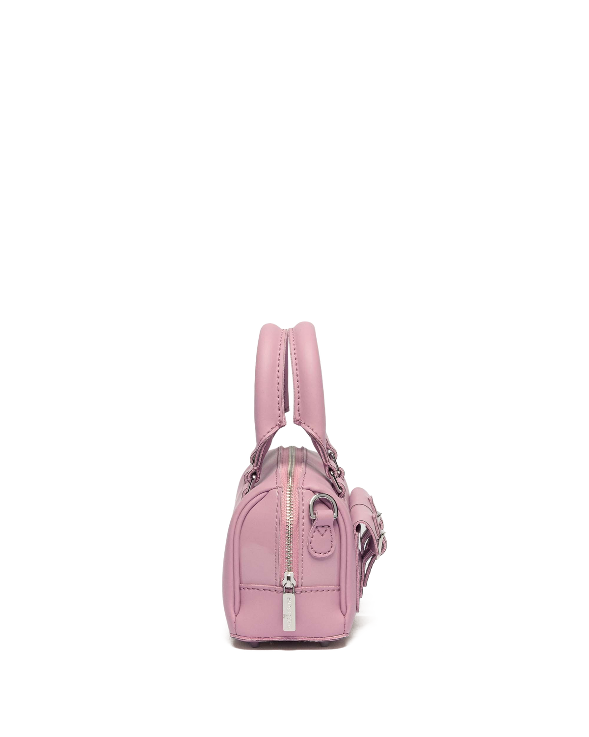 Mini Top Handle Patent Leather Bag - view 5