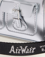 Mini Top Handle Bag Bag Silver Metallic Patent Lamper - view 8