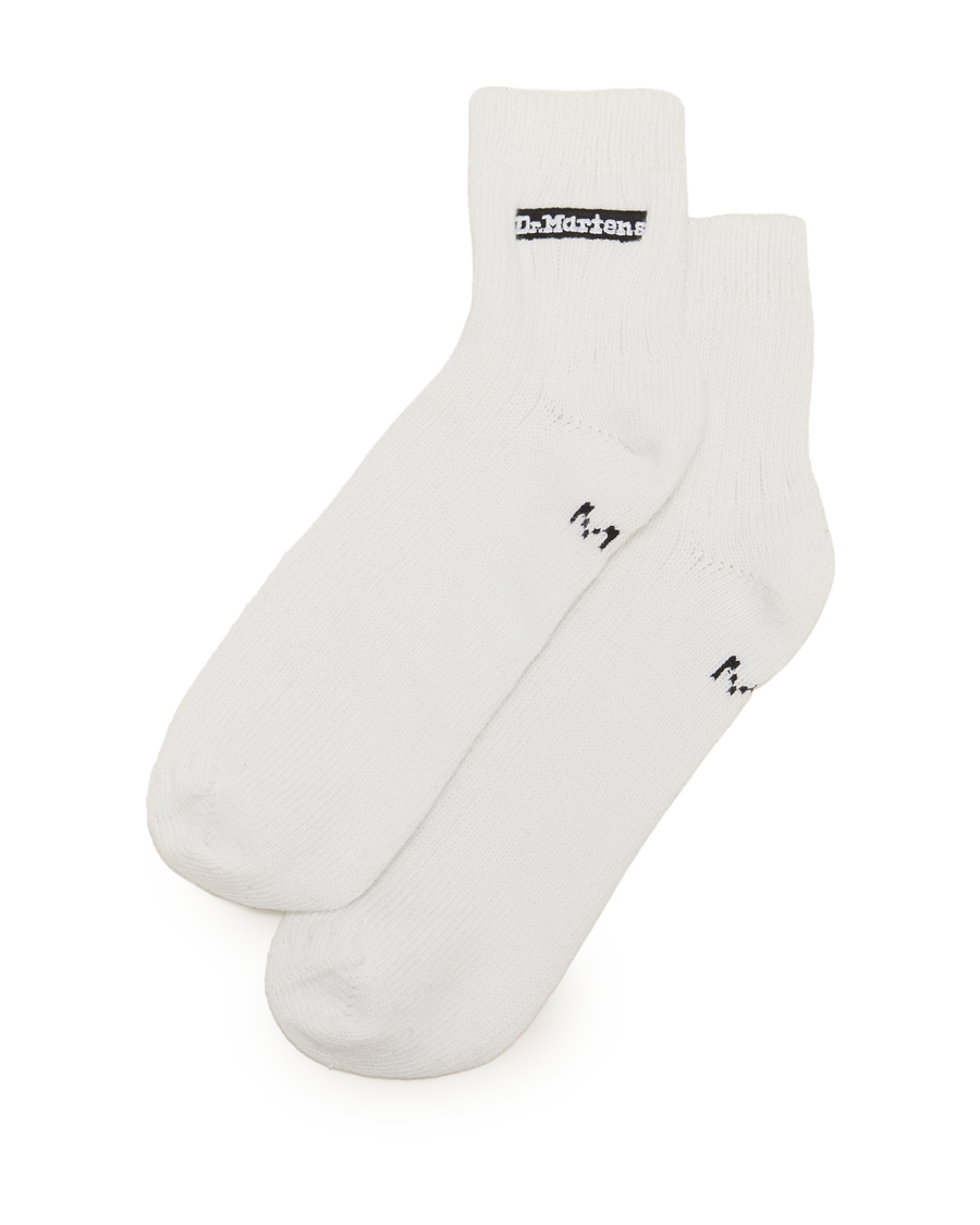 Short Athletic Logo Organic Cotton Blend Socks - view 1
