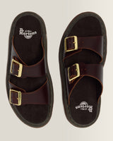 Josef Two Strap Atlas Leather Sandals - view 3
