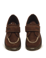 Youth Raffe Strap Tumbled Nubuck Strap Shoes - view 4