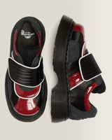 Buzz Strap Mixed Material Shoes - view 3
