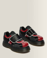 Buzz Strap Mixed Material Shoes - view 4