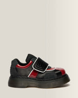 Buzz Strap Mixed Material Shoes - view 1