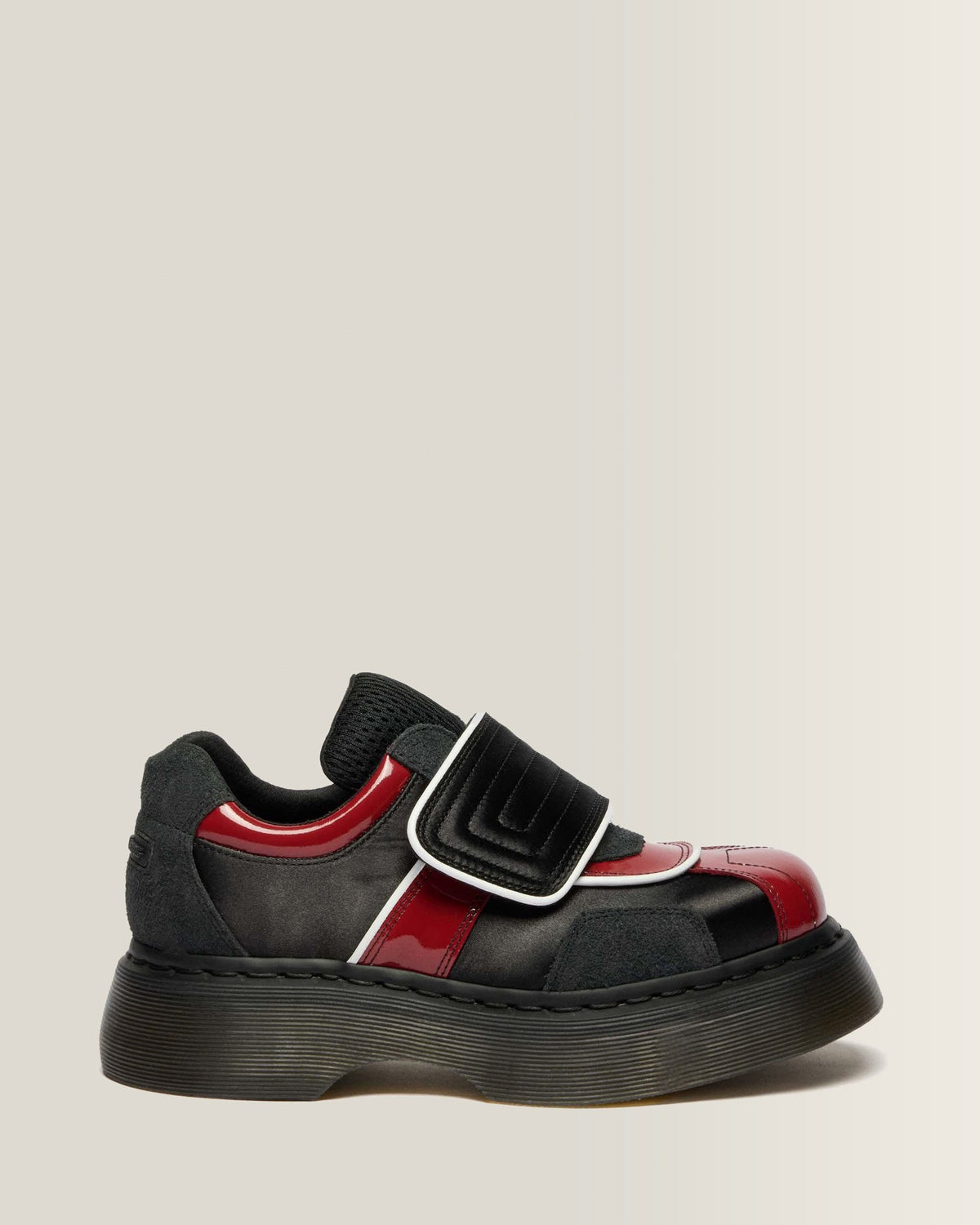 Buzz Strap Mixed Material Shoes - view 1