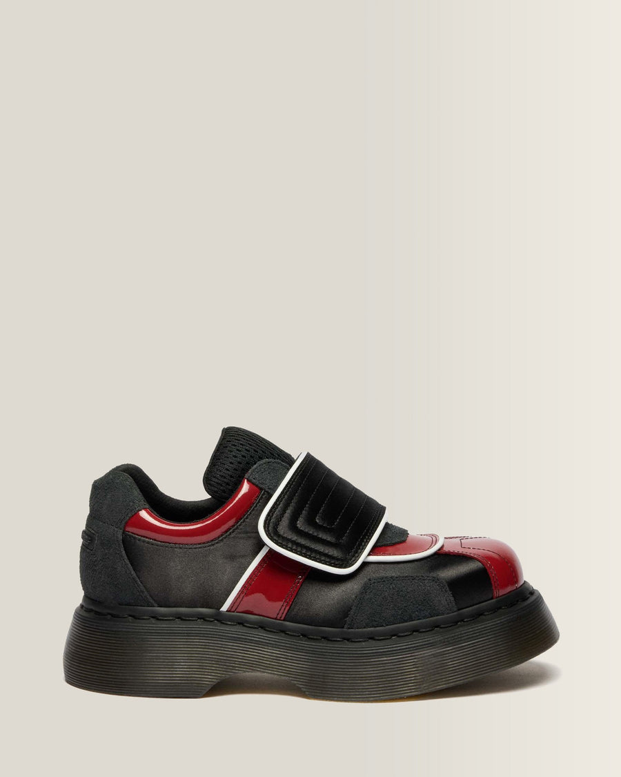 Buzz Strap Mixed Material Shoes - view 1