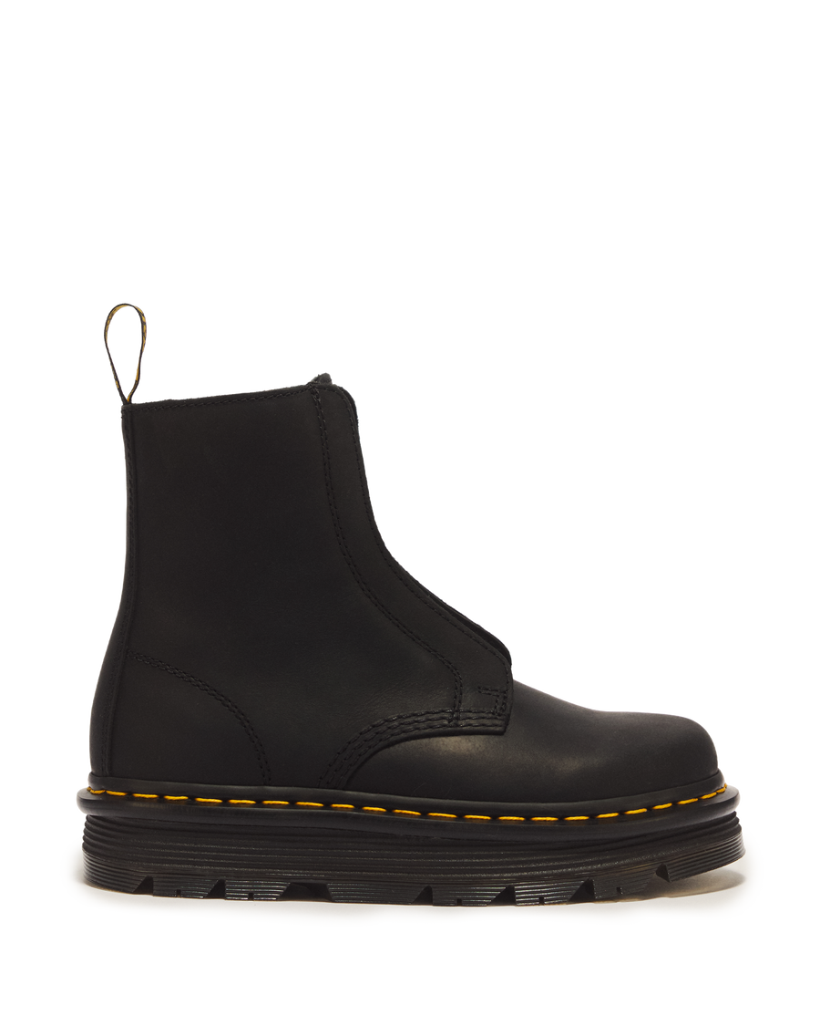 Zebzag Laceless Slip On Leather Boots - view 1
